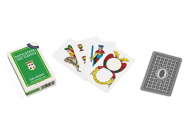Carte Napoletane Dal Negro Plastica 81 Astuccio Verde x 1pz Carte Napoletane Dal Negro Plastica 81 Astuccio Verde x 1pz