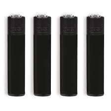 Accendino Clipper Large All Black x 48pz Accendino Clipper Large All Black x 48pz
