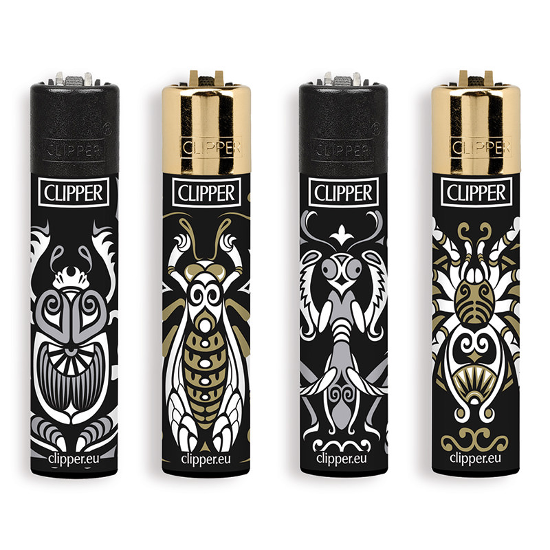 Accendino Clipper Large Insects x 48pz