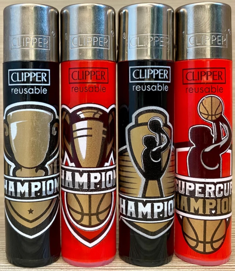 Accendino Clipper Large Play Offs 2 x 48pz