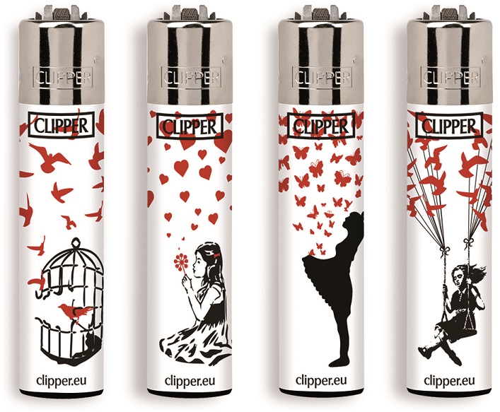 Accendino Clipper Large Street Art x 48pz : Ingrosso Preservativi, acquisto  profilattici a basso costo.