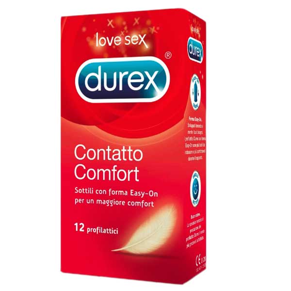 Durex Contatto Comfort (Ex. Durex Contatto) 12pz Farmacia Durex Contatto Comfort (Ex. Durex Contatto) 12pz Farmacia