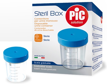 Pic Steril Box contenitore sterile per urine 100ml - Clicca l'immagine per chiudere
