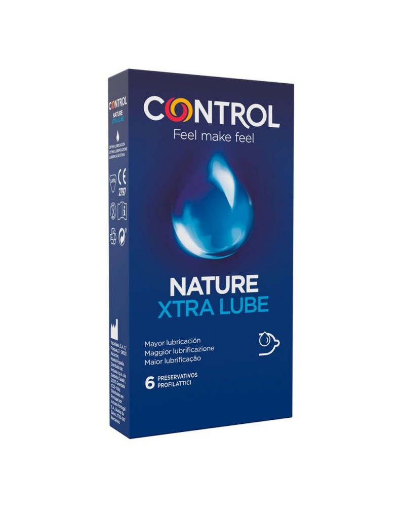 Control Nature Xtra Lube 6pz Farmacia