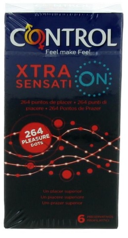Control Xtra Sensation 6pz Farmacia