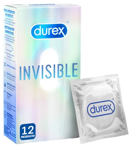 Durex Invisible 12pz Farmacia