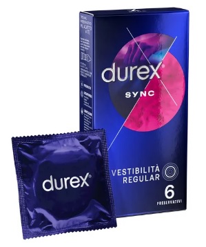 Durex Sync Ritardante per Lui Stimolante per Lei 6pz Farmacia