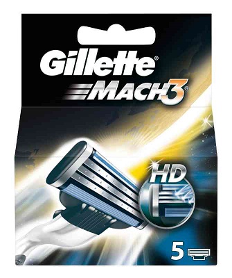 Gillette Mach3 x 5pz