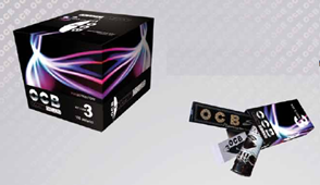 Kit OCB NERO (Cartina Nera Slim + Accendino + Filtrini) x 100pz Kit OCB NERO (Cartina Nera Slim + Accendino + Filtrini) x 100pz