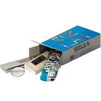 Kit Rizla (Cartina Silver Slim + Accendino + Filtrini) x 75pz Kit Rizla (Cartina Silver Slim + Accendino + Filtrini) x 75pz