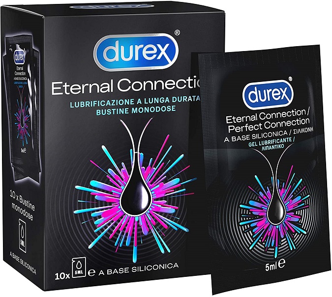 Durex Eternal Connection a base Siliconica Bustine Monodose x 10