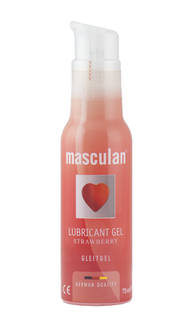 Masculan Lubricant Gel Strawberry gusto fragola 75ml