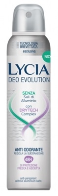 Lycia Deo Evolution Comfort Care Spray Anti Odorante 150ml Lycia Deo Evolution Comfort Care Spray Anti Odorante 150ml