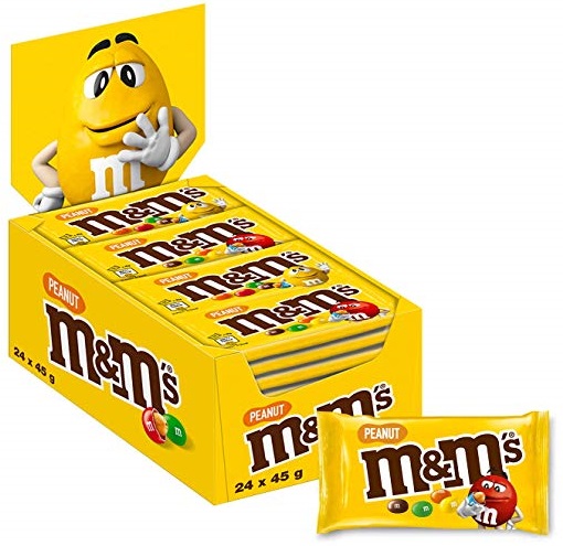 M&M's Peanut 45gr x 24pz