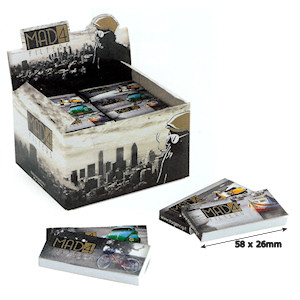 Filtri Mad 4 City Smokers a Blocchetto x 80pz Filtri Mad 4 City Smokers a Blocchetto x 80pz