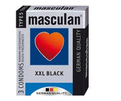 Masculan 5 XXL Black 3pz Masculan 5 XXL Black 3pz