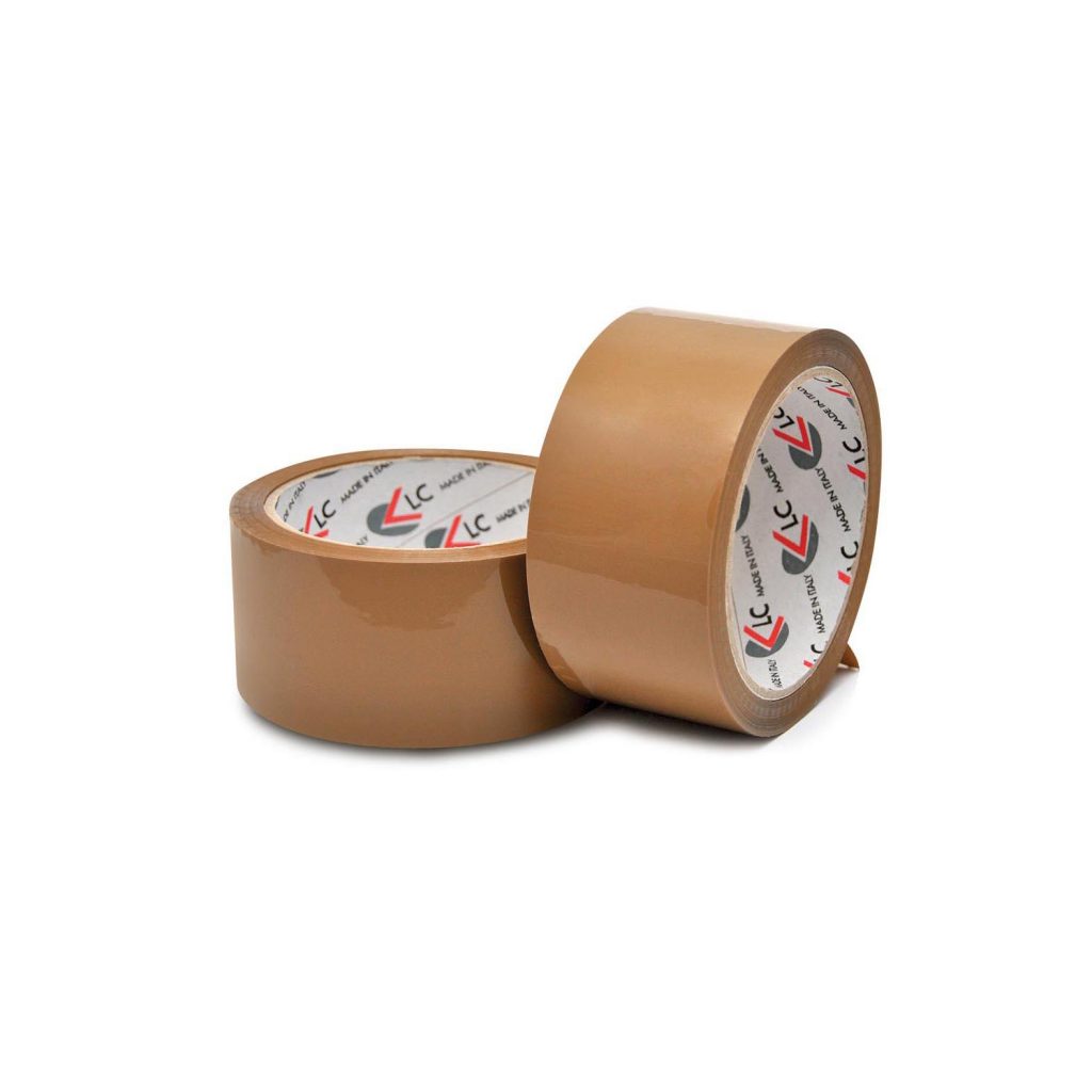 Nastro da Imballaggio Avana LC Adesivi 50x66 1 Rotolo Nastro da Imballaggio Avana LC Adesivi 50x66 1 Rotolo