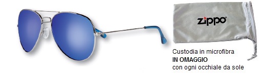 Occhiali da Sole Zippo OB36-06 Blu x 1pz