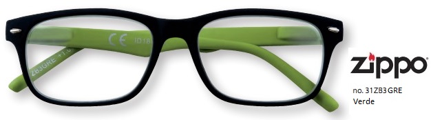 Occhiali da Lettura Zippo B-Concept 31Z-B3 Verde +2,00
