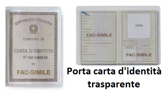 Porta Carta D'identit Rfgplast x 100pz