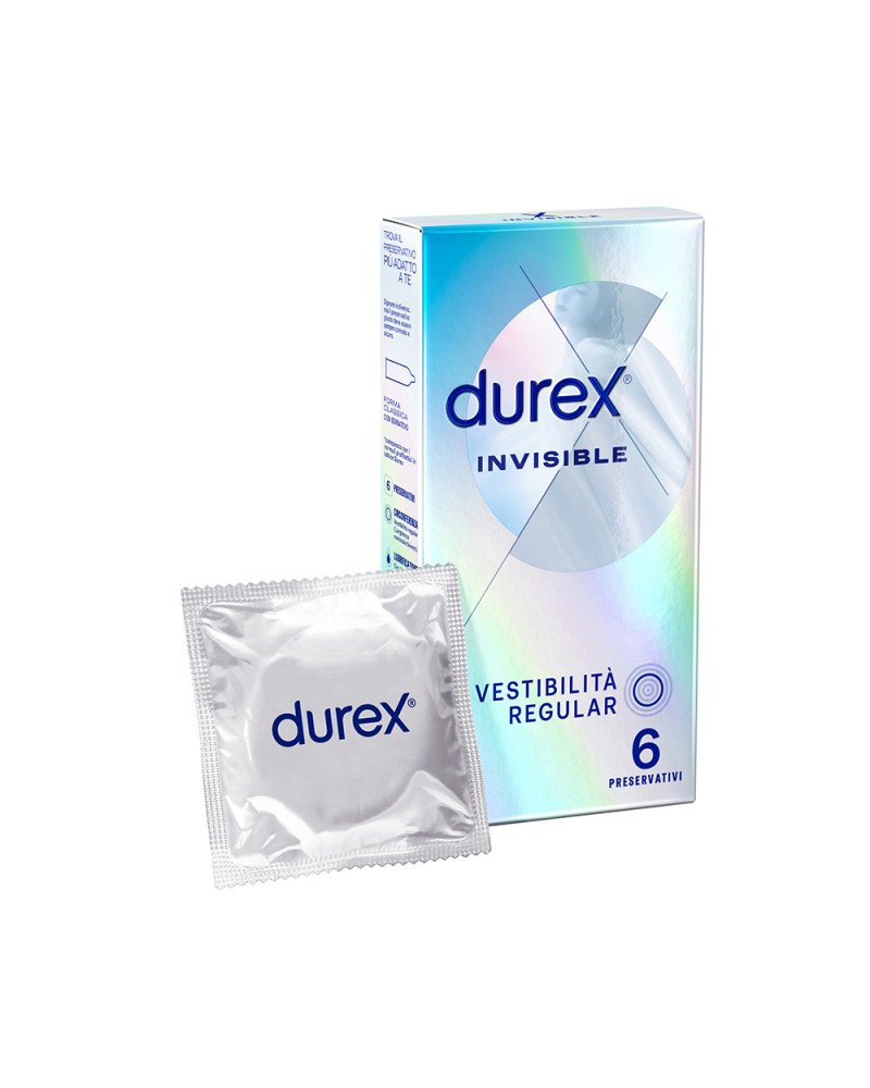 Durex Invisible 6pz Farmacia