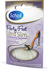 Scholl Party Feet Cuscinetto Ultra Slim (1 paio) x 1pz