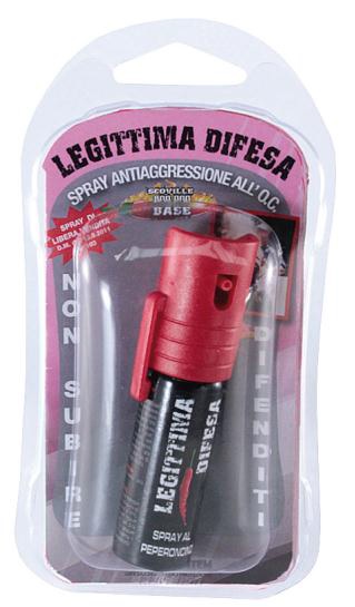 Spray Antiaggressione al Peperoncino Legittima Difesa x 1pz
