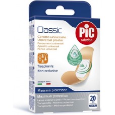 Cerotti Pic Medium Classico con Antibatterico 19x72 mm - Confezione da 20 Cerotti Cerotti Pic Medium Classico con Antibatterico 19x72 mm - Confezione da 20 Cerotti