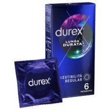 Durex Lunga Durata 6 Preservativi Scatola da Farmacia