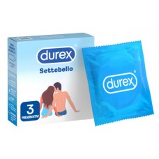 Durex Settebello 3 Preservativi Scatola da Tabaccheria Durex Settebello 3 Preservativi Scatola da Tabaccheria