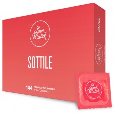 Love Match Sottile 144 Preservativi Scatola Professional