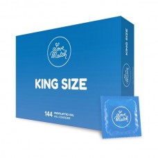 Love Match King Size XXL Extra Large 144 Preservativi Scatola Professional Love Match King Size XXL Extra Large 144 Preservativi Scatola Professional