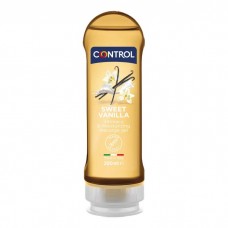 Control Gel 2 in 1 Massage & Pleasure Sweet Vanilla Lubrificante Flacone da 200ml Control Gel 2 in 1 Massage & Pleasure Sweet Vanilla Lubrificante Flacone da 200ml