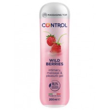 Control Gel 3 in 1 Wild Berries Intimacy & Moisturizing Massage Lubrificante Flacone da 200ml Control Gel 3 in 1 Wild Berries Intimacy & Moisturizing Massage Lubrificante Flacone da 200ml