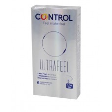 Control Ultrafeel 6 Preservativi Scatola da Farmacia