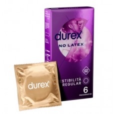 Durex No Latex 6 Preservativi Scatola da Farmacia
