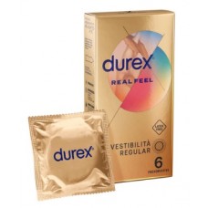 Durex Real Feel 6 Preservativi Scatola da Farmacia