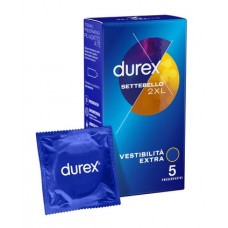 Durex Settebello 2XL - 5 Preservativi Scatola da Farmacia Durex Settebello 2XL - 5 Preservativi Scatola da Farmacia