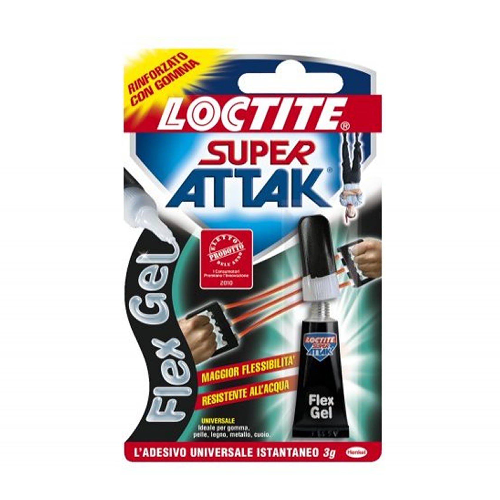 Loctite Super Attak Flex Gel 3gr x 24pz - Clicca l'immagine per chiudere