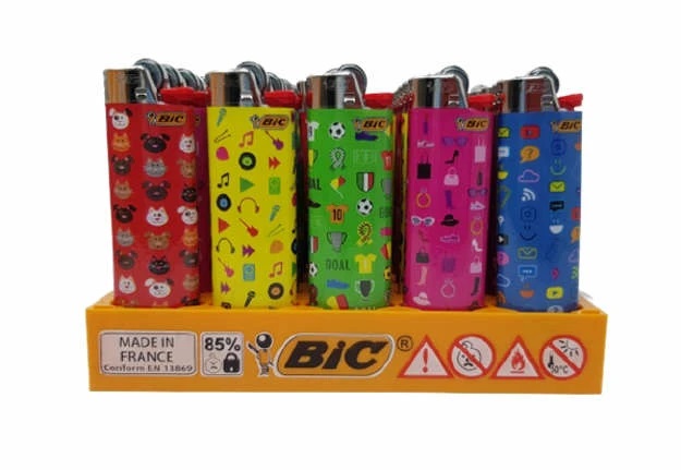 Accendino Bic J26 Maxi Decorato Passion x 50pz