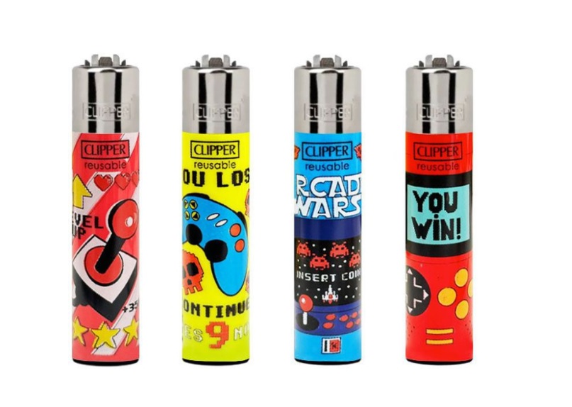Accendino Clipper Large Game Lover x 48pz