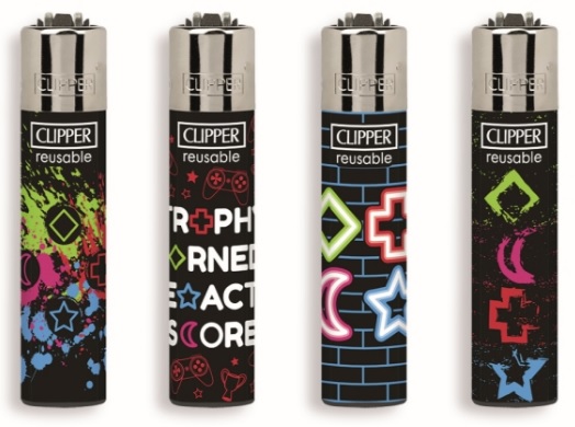 Accendino Clipper Micro Game Addiction x 48pz - Clicca l'immagine per chiudere