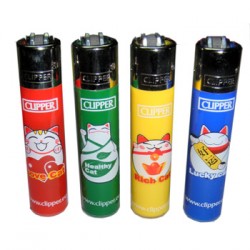 Accendino Clipper Micro Maneki Neko x 48pz