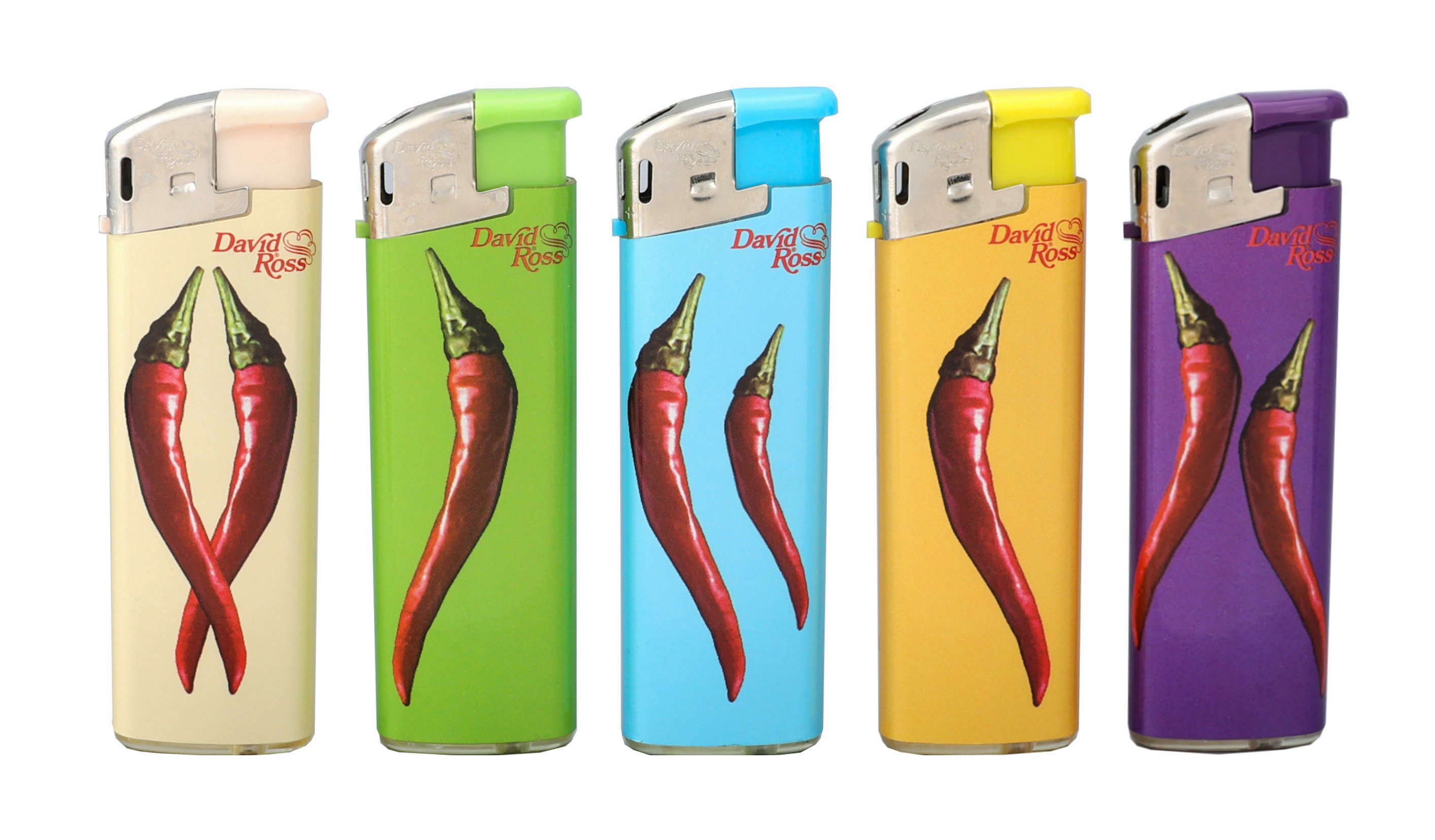 Accendino David Ross Maxi Casual Peperoncino x 50pz Accendino David Ross Maxi Casual Peperoncino x 50pz