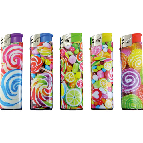 Accendino Lux Piezo Candy x 50pz Accendino Lux Piezo Candy x 50pz