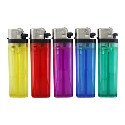 Accendino Lux Trasparente a Pietrina x 50pz Accendino Lux Trasparente a Pietrina x 50pz