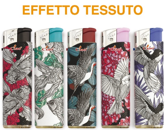 Accendino Ciao Piezo Large Kimono x 50pz Accendino Ciao Piezo Large Kimono x 50pz