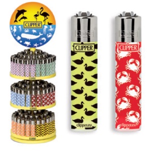 Accendino Clipper Large Sea Animals x 144pz