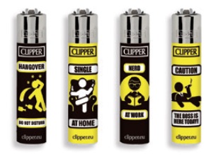 Accendino Clipper Micro Signals 2 Si x 48pz - Clicca l'immagine per chiudere