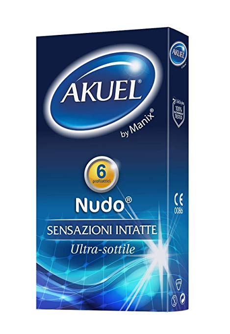 Akuel Nudo Ultra Sottile 6pz Farmacia